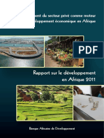 Rapport Sur Le Développement en Afrique 2011