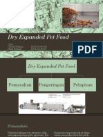 Dry Expanded Pet Food