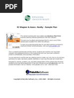 Download RJ Wagner Real Estate Business Plan by Palo Alto Software SN3675128 doc pdf