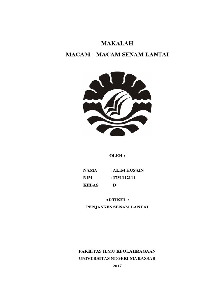 Makalah Senam Lantai