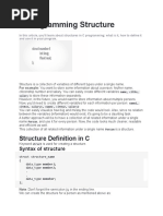 Structure in C