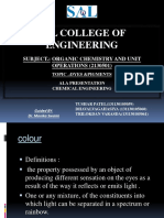 Sal College of Engineering: Subject.: Organic Chemistry and Unit OPERATIONS (2130501)