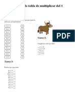 Tablas de Multiplicar 1