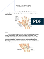 Anatomi Pergelangan Tangan