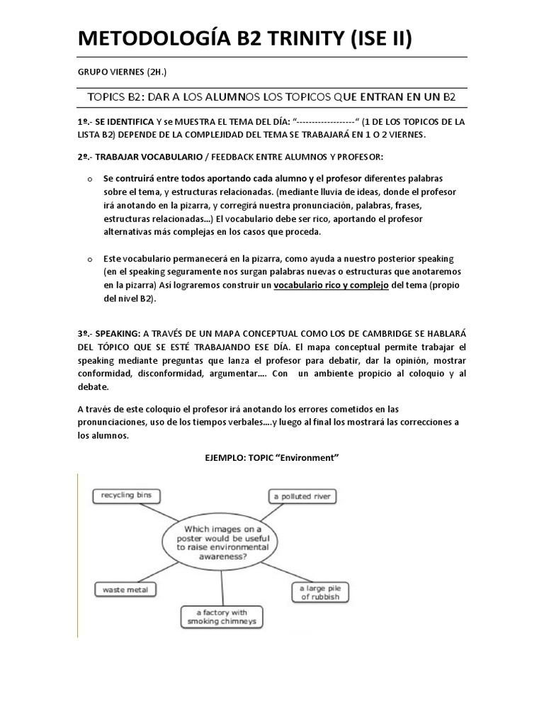 Metodología b2 Trinity | PDF | Cognición | Ciencia cognitiva