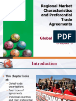 Regional Market Characteristics and Preferential Trade Agreements