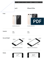 iPhone 8 - Technical Specifications - Apple