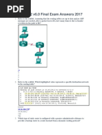 CCNA 2 v6.0 Final Exam Answers 2017