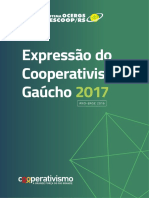 O cooperativismo gaúcho em números: 2,8 milhões de associados e R$ 41,2 bilhões em faturamento em 2016