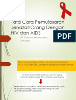 Tata Cara Pemulasaran JenazahOrang Dengan HIV AIDS