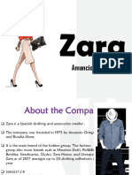Sales Presentation - Zara