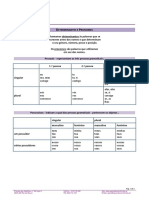 Determinantes e Pronomes