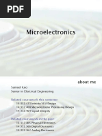 Download Microelectronics by gauravmet SN36753473 doc pdf
