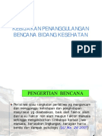 Kebijakan Bencana