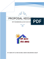 Proposal Hut RI  Kp Cibatu  Rt 24 