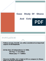 Case Study of Ghana and Cote D'ivoire