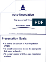 Auto Negotiation Introduction