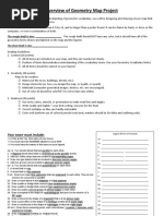 Geometric City Project Guidelines | PDF | Area | Geometric Shapes