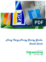 Hong Kong Money Saving Guide Credit Card Squeezing Money