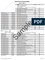 Spare Parts List PDF