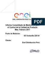 Informe Enel Ventanilla 220kV Febrero 2017