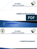 base de datos Diseno  de sistemas BD