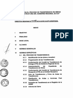 Directiva Transferencia Obras