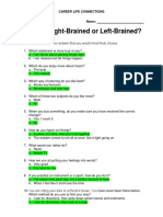 are you right-brained or left-brained clc 15