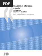 Mejorar El Liderazgo Escolar