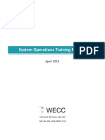 System Operations Training Manual 5-27-2015