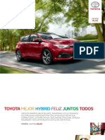 Catalogo Toyota Auris Febrero 2017 