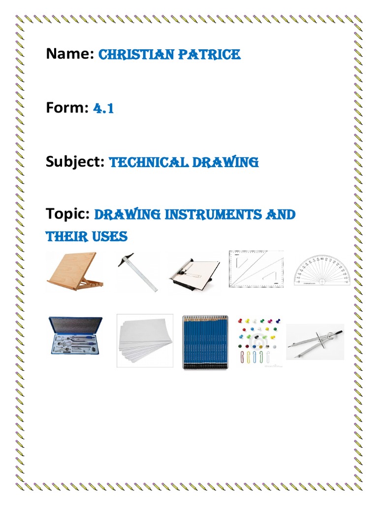 Technical Drawing PDF Technical Drawing Drawing