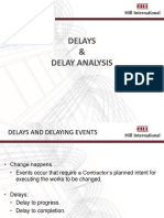 Delay & Delay Analysis