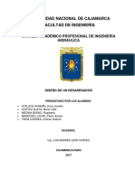 Diseño de Un Desarenador