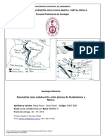 3er Informe-Subducción Placas de Nazca y Sudamericana