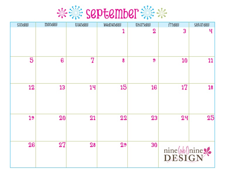 September 2010 Calendar | PDF