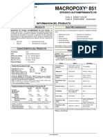 Especificaciones Tecnicas Macropoxy 851