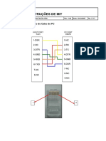 RJ45-DB9 Cable Pinout