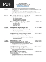 Jameson Lee CV