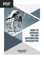 How To Survive The Job Automation Apocalypse