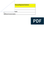 E W T M Accounting Excel Seminar-StartFileSoYouCanFollowAlong