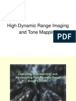High Dynamic Range Imaging and Tone Mapping