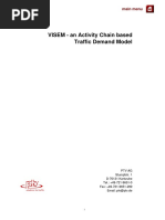 2000 VISEM Activity Chain Based Modeling