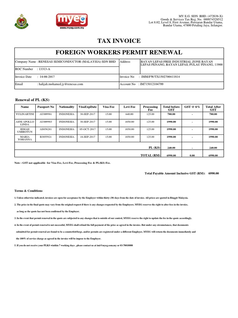 Showinvoice Pdf Invoice Fee