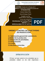 Control de La Actividad de Produccion