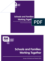 Schools and Families: Working Together