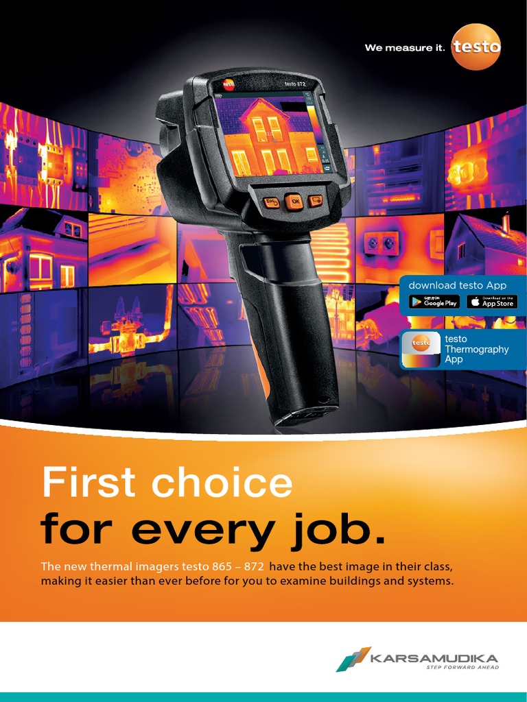Testo Thermal Imager | PDF | Thermography | Electronics