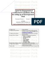 Request For Engagement of Architectural Consultancy Firm For Setting Up of Electropreneur Park