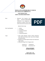 Surat Tugas (01) Verfikasi Administrasi Parpol