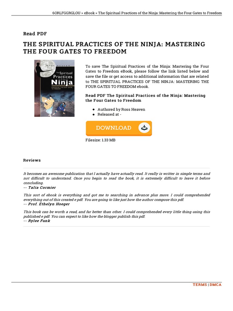 Spiritual Practices of the Ninja PDF | PDF | Philosophy | Religion ...